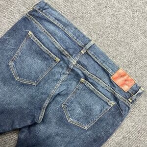 Red Ale by Alesbury Mens Straight Leg Jeans Dark Wash Blue Denim Size 34x30